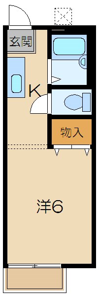 コーポラスしぶや 間取り図