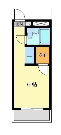 金沢八景相川ビル 203号室 間取り