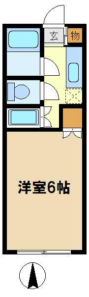 シャンブル金沢文庫 間取り図