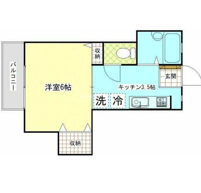 フォレストハイム 間取り図