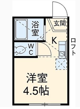 ヒルズ片吹  間取り図