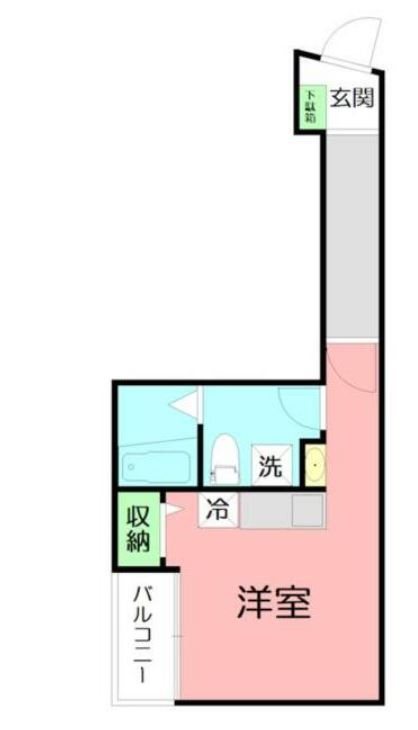 DEN鷹取２ 間取り図
