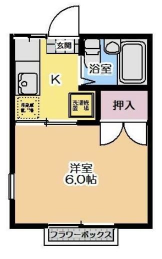 エステートピア一之瀬 間取り図