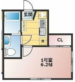 ベイルーム六浦B棟 間取り図