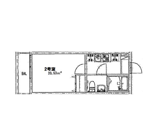 フローラ横浜金沢 間取り図