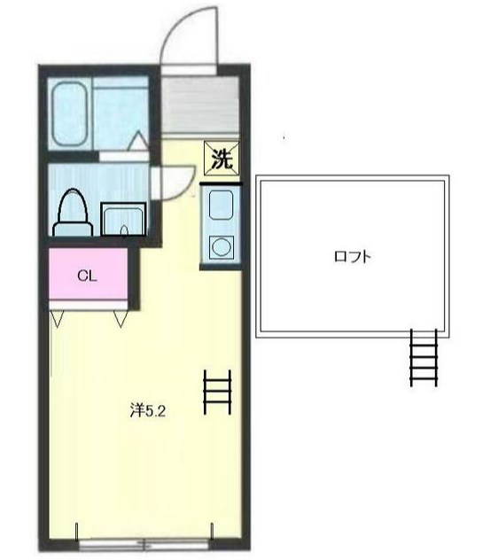 ベイルーム上町 間取り図