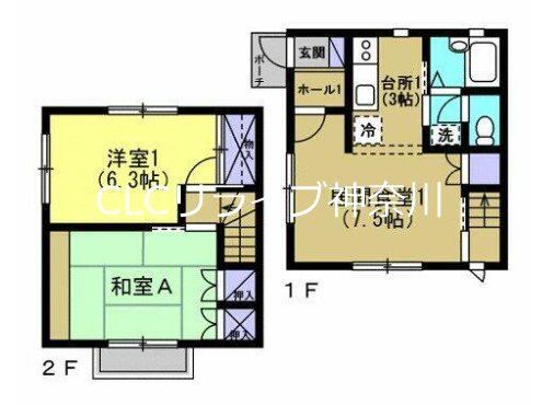 エトアール文庫 間取り図