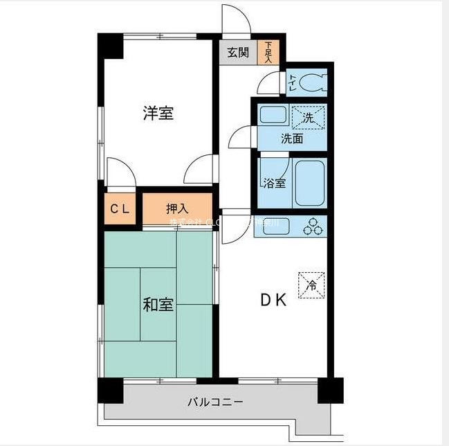 日宝コート金沢文庫 間取り図