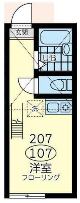 サクセス金沢八景 クァトロッチオの瞳 間取り図