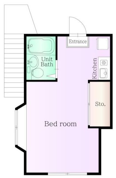 ハイツマルキ 間取り図