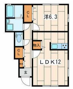 野島パークアベニュー 間取り図