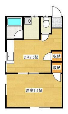 サニーハイツ 間取り図