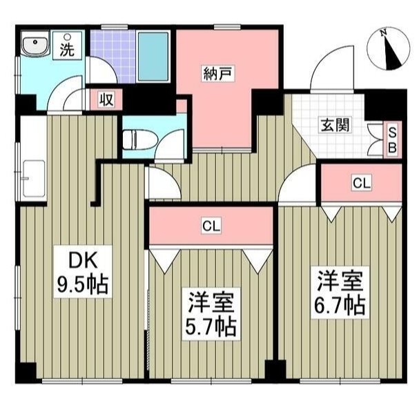 ハイツオータニ 間取り図