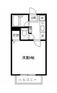 サンライズ船越 間取り図