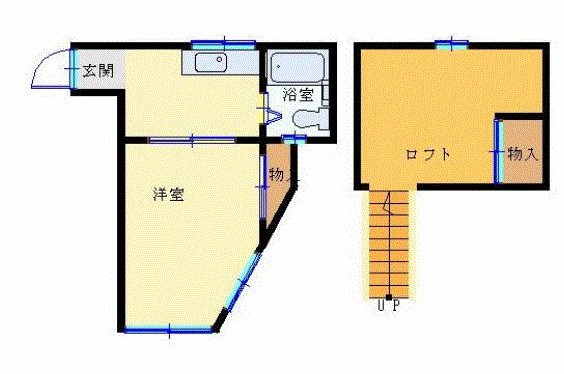 コーポミヨシ富岡 間取り図