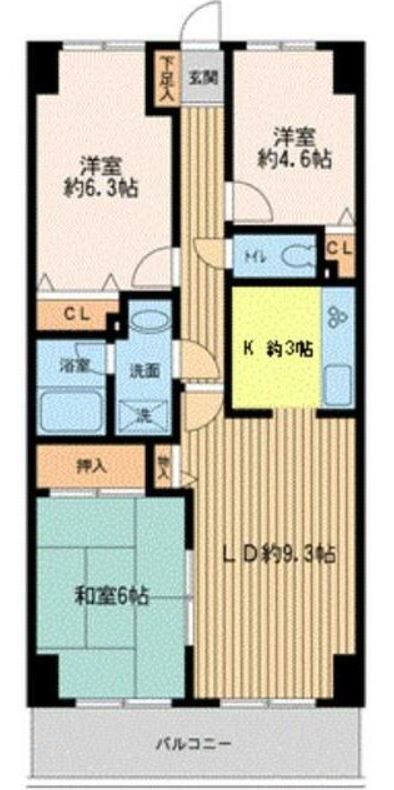 ガーデンシティ金沢文庫 間取り