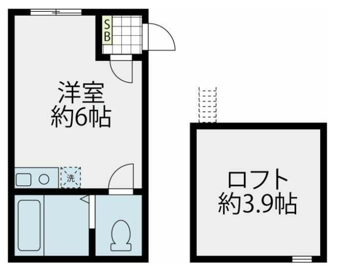 ユナイト六浦クレメント 間取り図