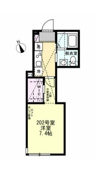 ベイルーム追浜ファースト 間取り図