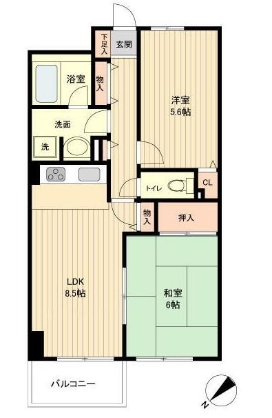 ガーデンシティ金沢文庫 間取り図