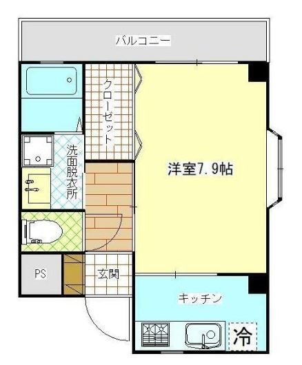 スカイベルハイツ 間取り図