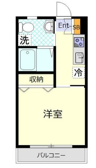 NAKAHA　LIFE 間取り図