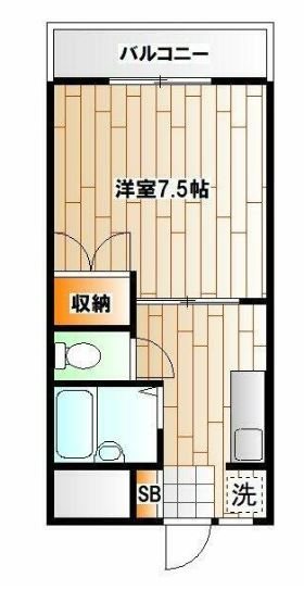 シーサイドパレス新杉田 間取り図