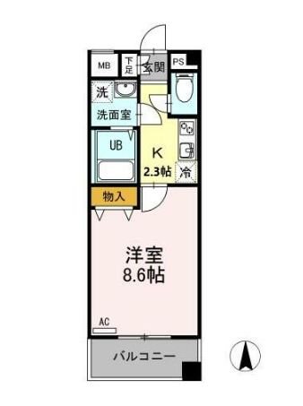 AT Hakkey 間取り図
