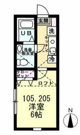 Beach Lagoon杉田 間取り図