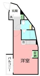 DEN鷹取２ 間取り図