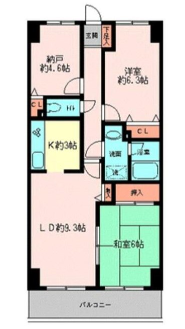 ガーデンシティ金沢文庫 間取り図