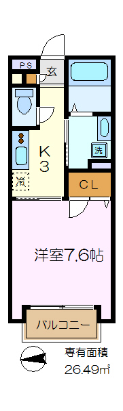 ケイズヒル金沢文庫 間取り図