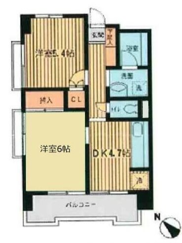 エヴァークレスト六浦  間取り図