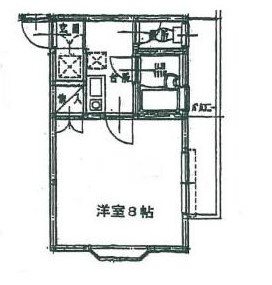 オラクル高谷 間取り図