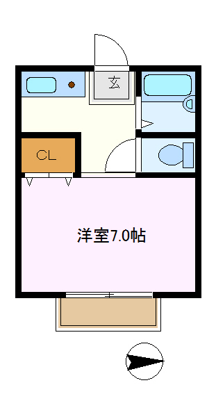シャトル文庫  間取り図