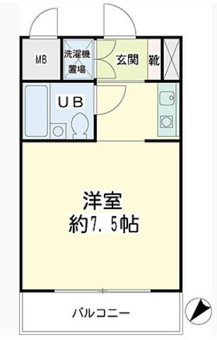 アーバンハイツ金沢文庫 間取り図