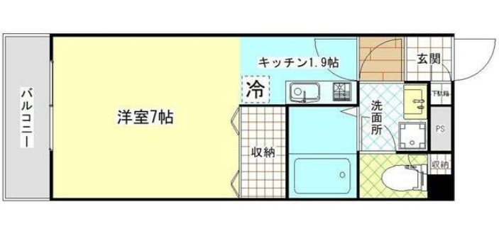 シーザリオ・みらい 間取り図