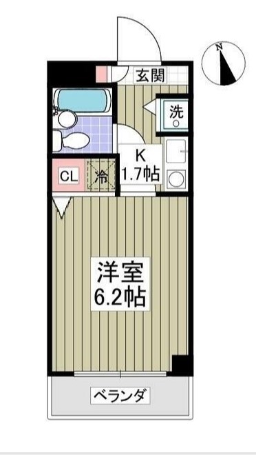 ハイツオータニ 間取り図