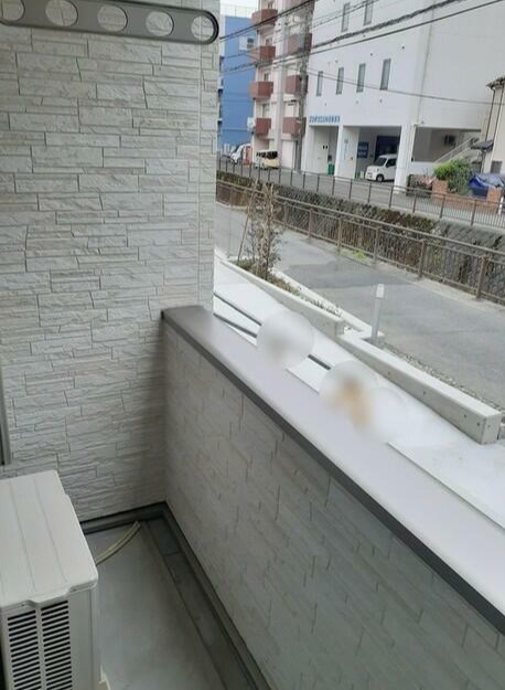 サンリットウエストK ベランダ