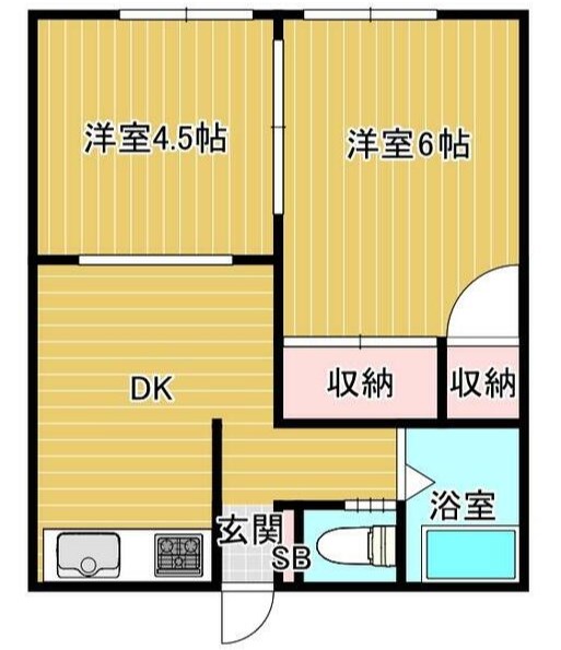 パークアネックス上大岡 間取り図