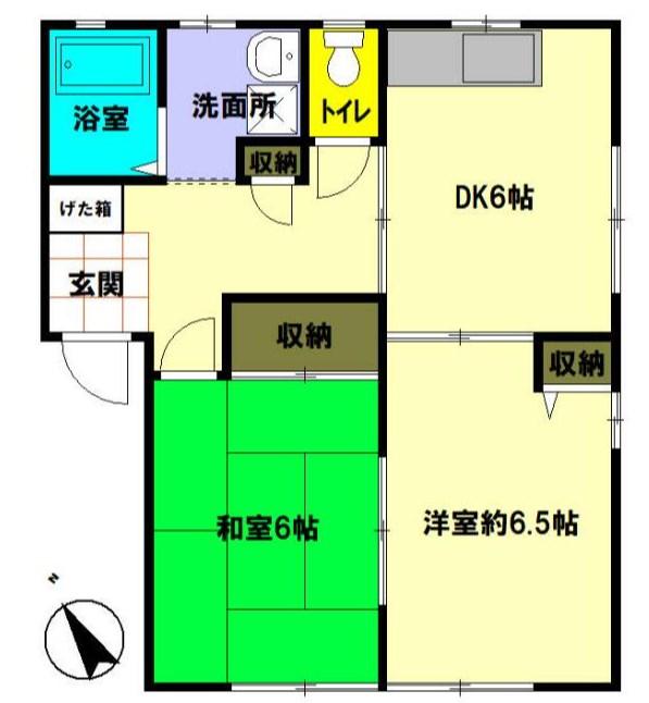 ハイム六浦 間取り図