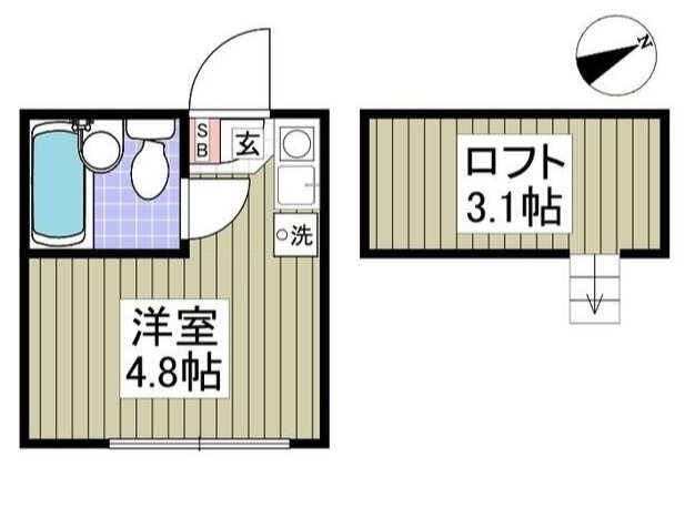 ユナイト文庫サンタ・バーバラの杜  間取り