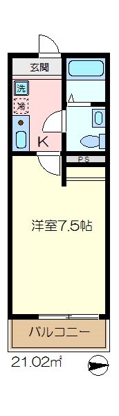 フラットフィールド金沢文庫 間取り図