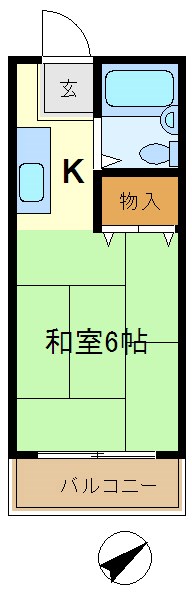 コーポラス須藤 間取り図
