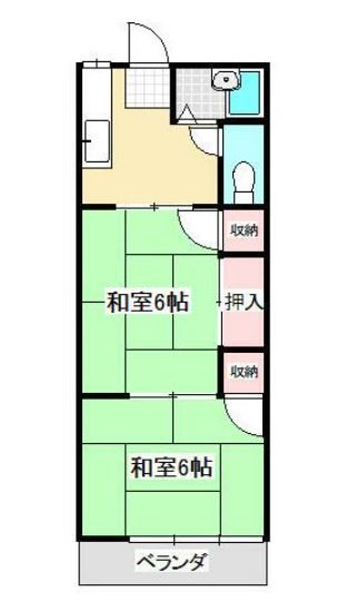 ハイム金沢文庫 間取り図
