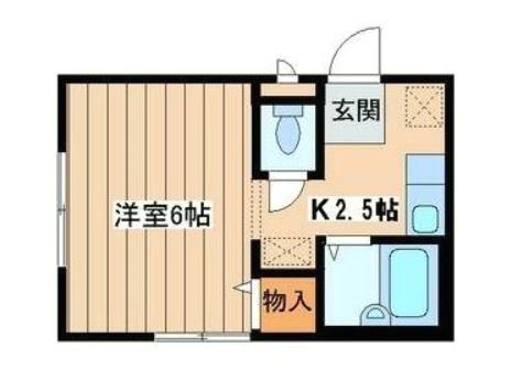 メゾンドセリバテール 間取り図