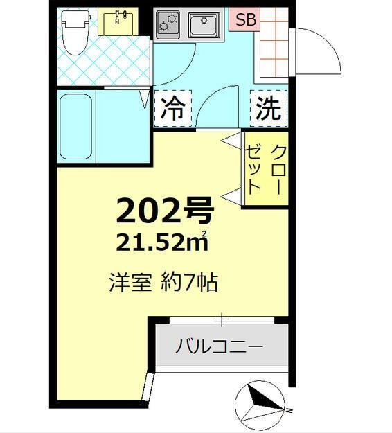 グランメゾン追浜 間取り図