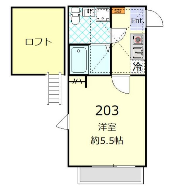 アビターレ杉田 間取り図