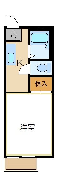 湘南グランドールⅡ 間取り図