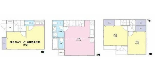 堀口戸建１ 間取り図