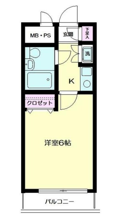 日神パレス杉田A棟 間取り図